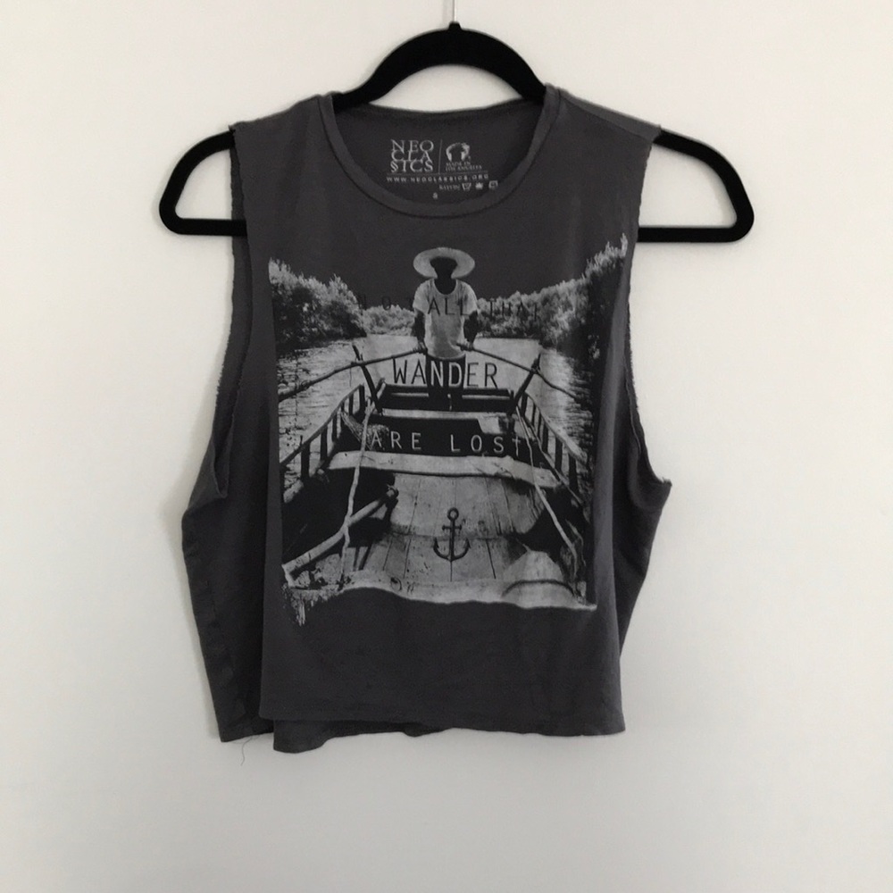 Neoclassics grey sleeveless tee